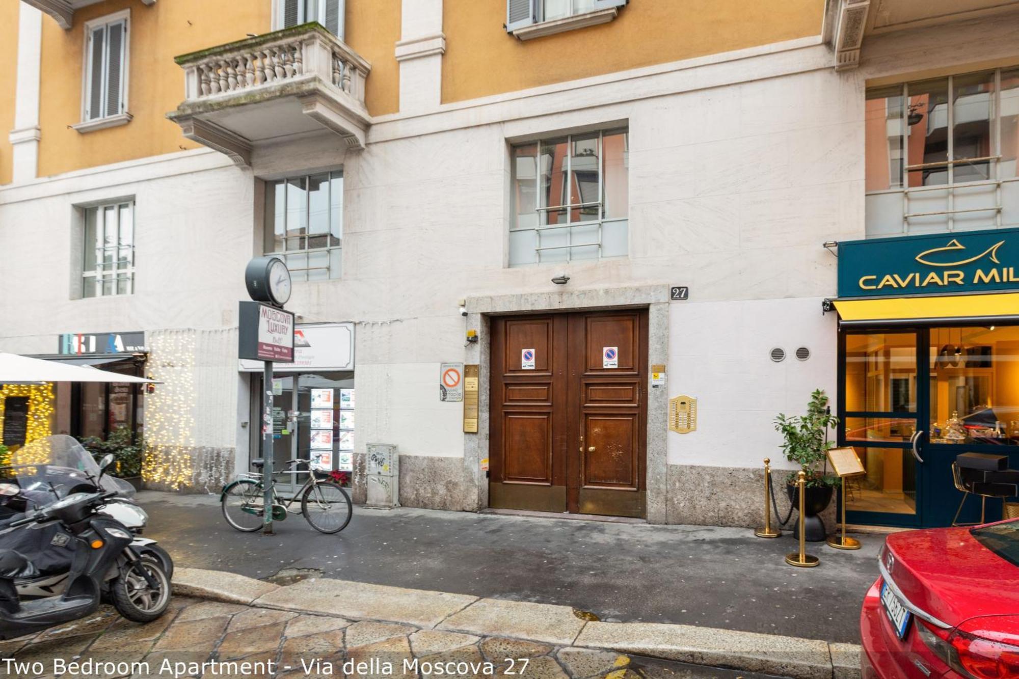 Brera Apartments In Moscova Milão Exterior foto